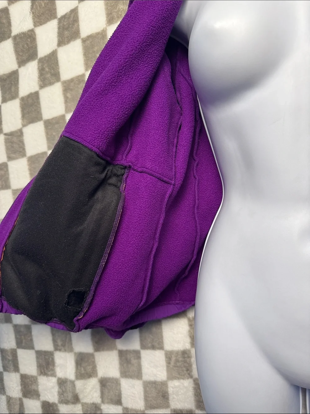 The North Face warm purple